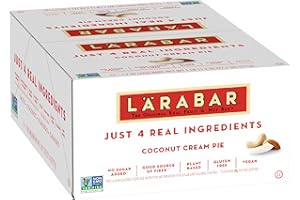 LÄRABAR Larabar Coconut Cream Pie, Gluten Free Vegan Fruit & Nut Bar, 16 Ct