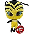 Miraculous Ladybug - Kwami Mon Ami Pollen, 9-inch Bee Plush Toys for Kids, Super Soft Stuffed Toy with Resin Eyes, High Glitter and Gloss, and Detailed Stitching Finishes (Wyncor).