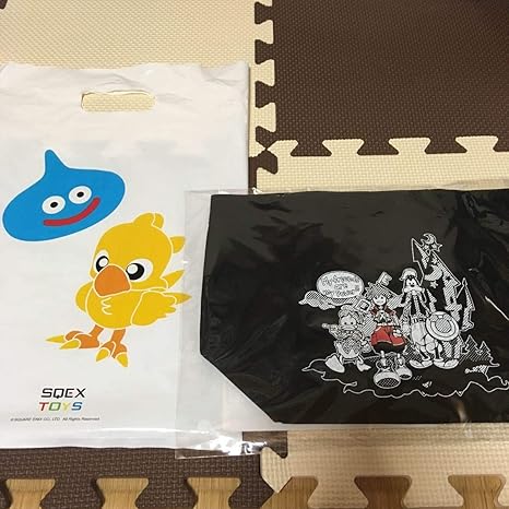 Amazon Co Jp キングダム ハーツ ランチ トートバッグ ディズニー ミッキー ドナルド Ps4 スクエニ 株主総会 スライム ドラクエ ウォーク 303 ホビー