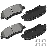cciyu D1595 Front Semi-Metallic Disc Brake Pads Kit