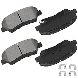 cciyu D1595 Front Semi-Metallic Disc Brake Pads Kit