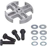 Flex-a-lite Mill Finish 1/2" Fan Spacer Kit (14544/106786)
