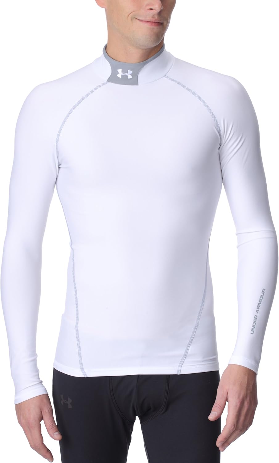 Under Armour EU Team Mock Neck Compression Running Top X Large