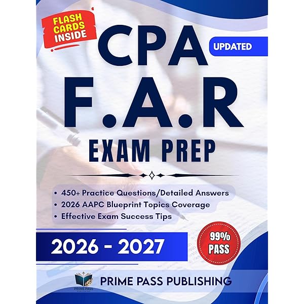 Amazon.com: CPA FAR Exam Prep 2025 - 2026: Master 400+ Practice