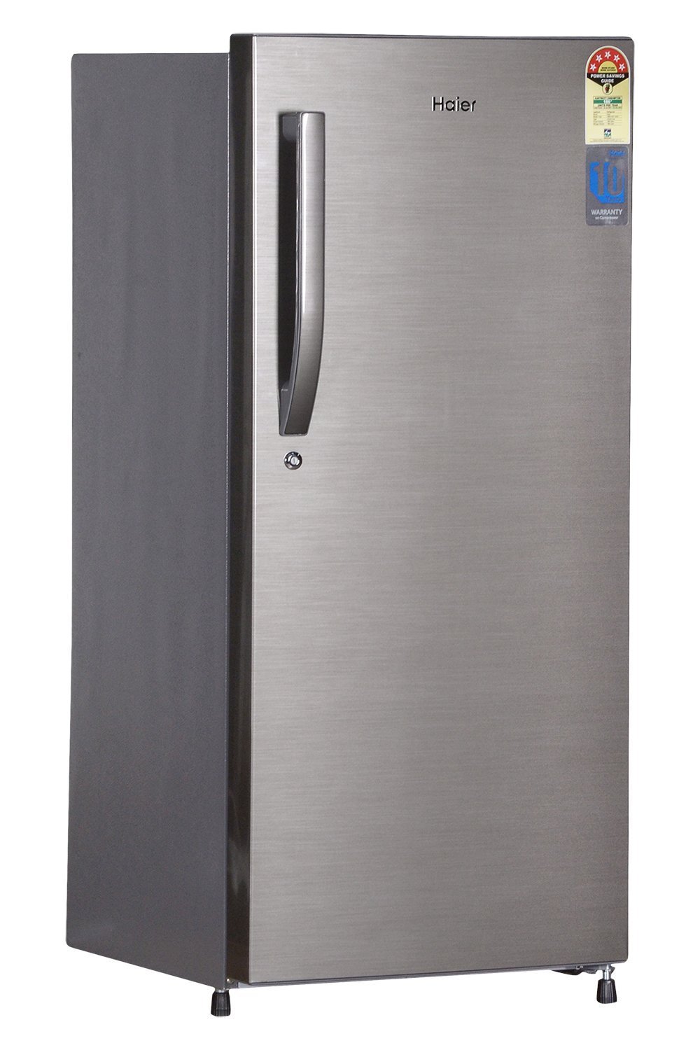 Haier Aluminium 1954 Bs R Direct Cool Single Door Refrigerator Brushed Silver Amazon In Home Kitchen
