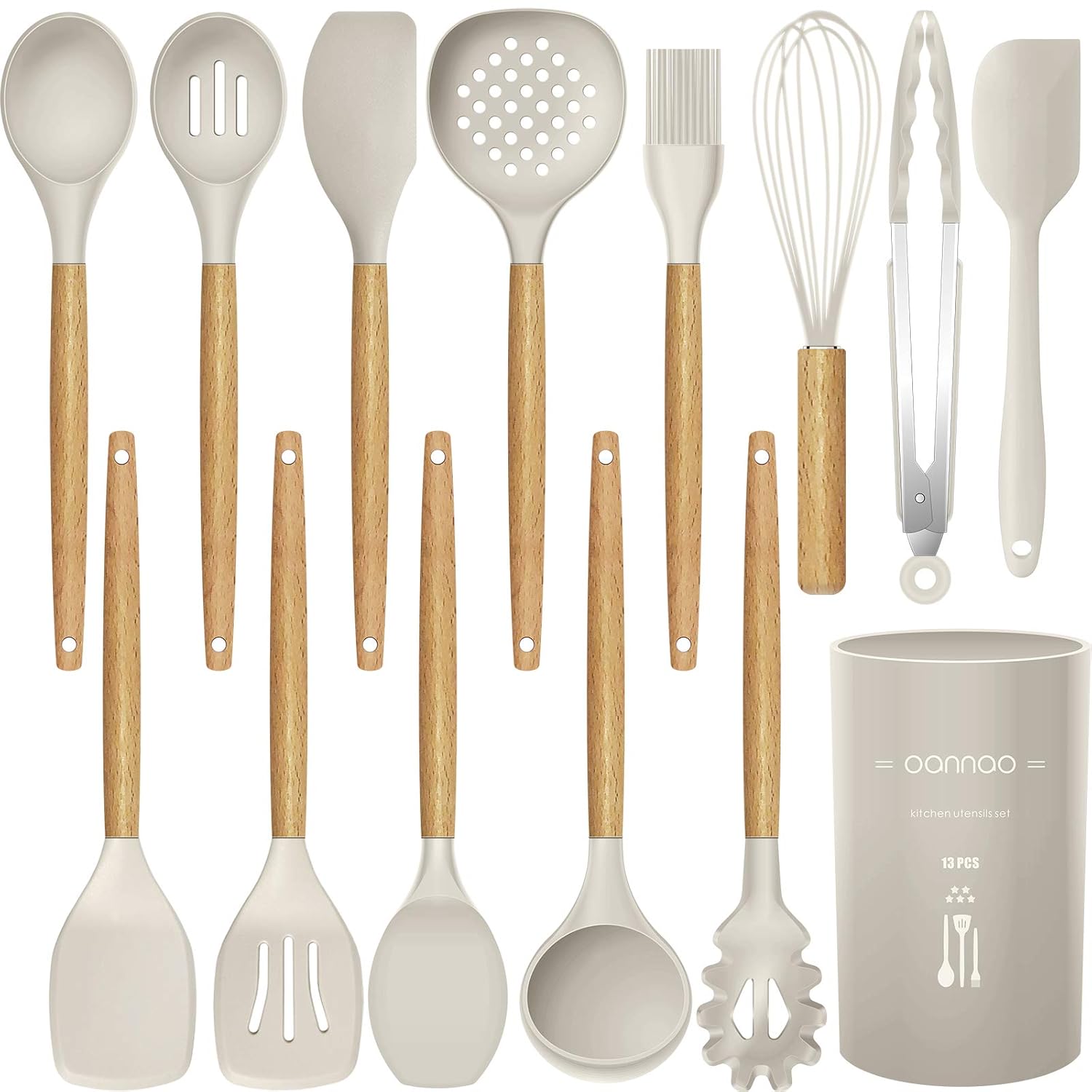 Buy oannao Silicone Kitchen Utensils Cooking Utensil Set Cooking