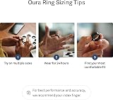 Oura Gen3 Horizon Smart Ring Size 11 Brushed Titanium Sleep Heart Rate view 7