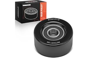 A-Premium Belt Idler Pulley Compatible with Chevrolet Colorado, Trailblazer EXT & GMC Canyon, Envoy XL XUV & Buick Rainier & 