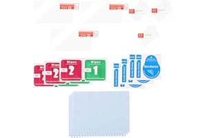 3 Sets Screen Protector for Dji Osmo Nano, 9H Hardness Tempered Glass Camera Screen Protector & Lens Protective Film Ultra HD