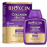 BIOXCIN Collagen Biotin Volumizing Shampoo for Thin and Weak Hair, Extra Volume Strength Sulfate-Free, 300 ml