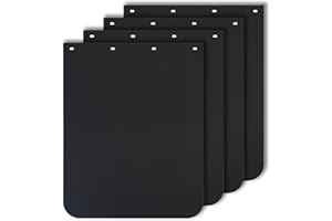 CJEMIX Semi Truck Mud Flaps 24"x30", Universal Heavy Duty Polymer MudFlaps for Semi Truck Tractor Trailer (4Pcs)