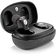 Rechargeable Hearing Amplifier Pair w/Noise Cancelling, Digital Sound Device for Seniors & Adults - ITC Nano Personal Amplifier - One Touch Control & Low Sound Distortion Hearing Assist Device, Black