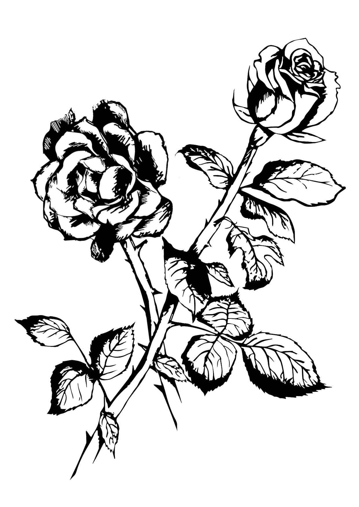 Dali Art "Rose" Clear Stamp