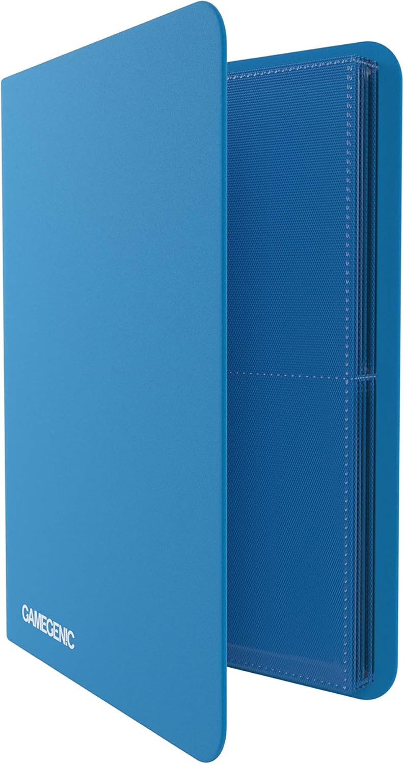 Gamegenic Casual Album 8-Pocket, Blue, Holds up to 160 cards - Image 3