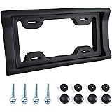 Ultimate Protective License Plate Cover and Bumper Guard | Thick, Heavy Duty Foam Prevents Scratches and Dents in Low Impact 