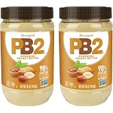 PB2 Powdered Peanut Butter, 1lb Jar (2-pack)