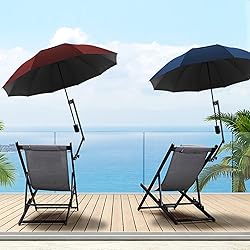 UPF 50+ Beach Umbrella with Adjustable Universal