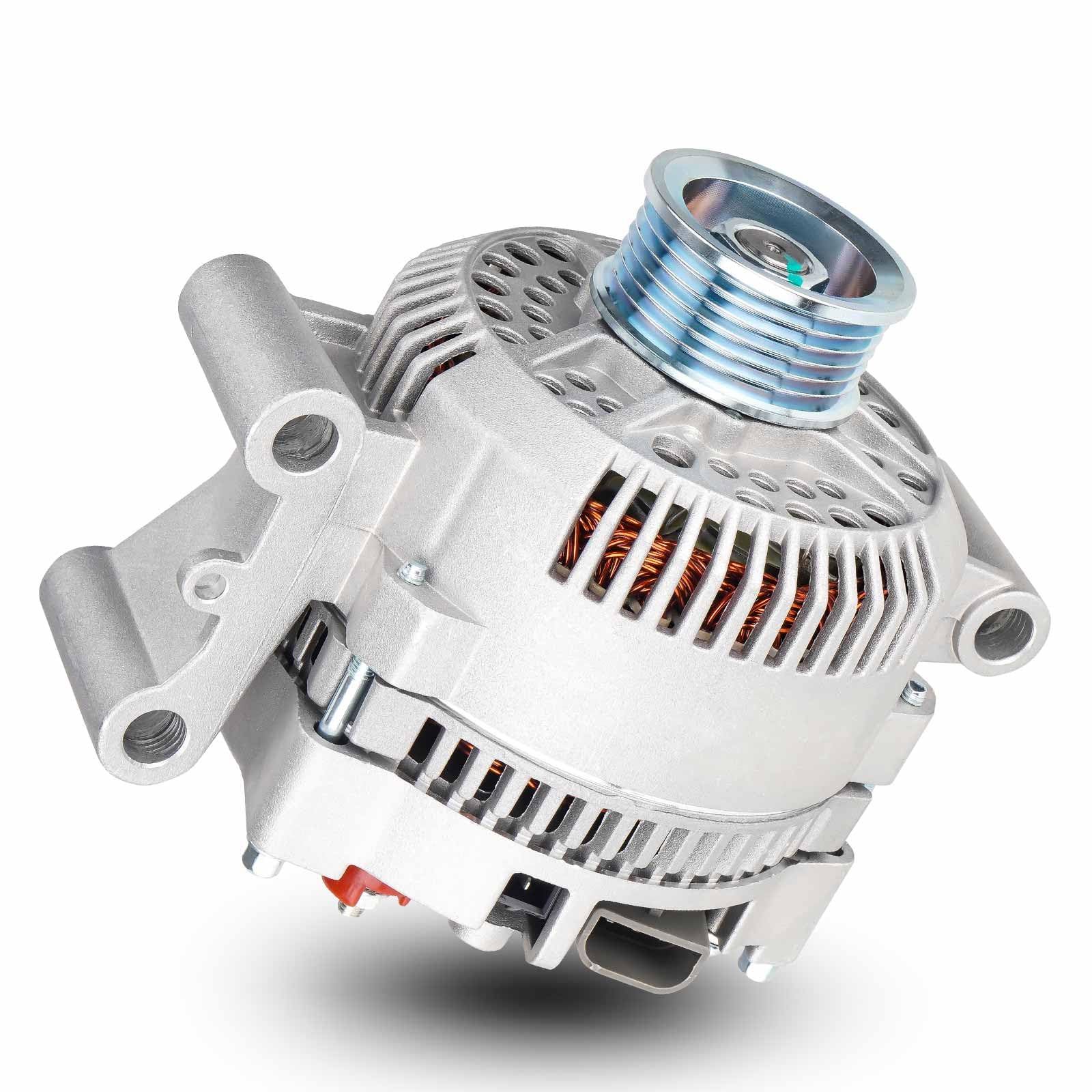 Photo 1 of 95A New Alternator for Ford Ranger 1996-2005, F150 1997-2002, Explorer 1995-2000, E150 E250 E350 Econoline Wagon, Mazda B2300 B2500 B3000 B4000 97-05, Mercury Tracer 97-98, F57U-10300-AA