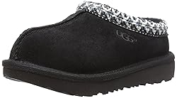 UGG Tasman II Slipper, Black, 3 US Unisex Little Kid