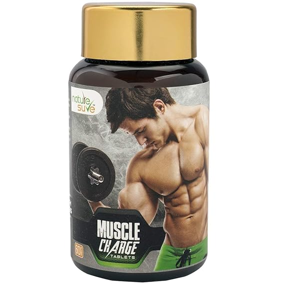 Buy Nature Sure Muscle Charge Tablets For Men 1 Pack 60 Tablets Images, Photos, Reviews