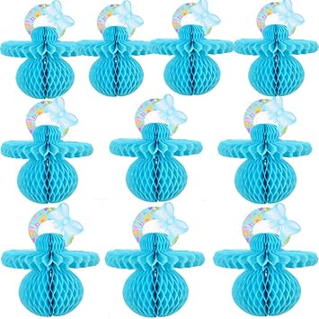 Floating Balloon Pacifier Centerpiece Baby Shower Venues Baby