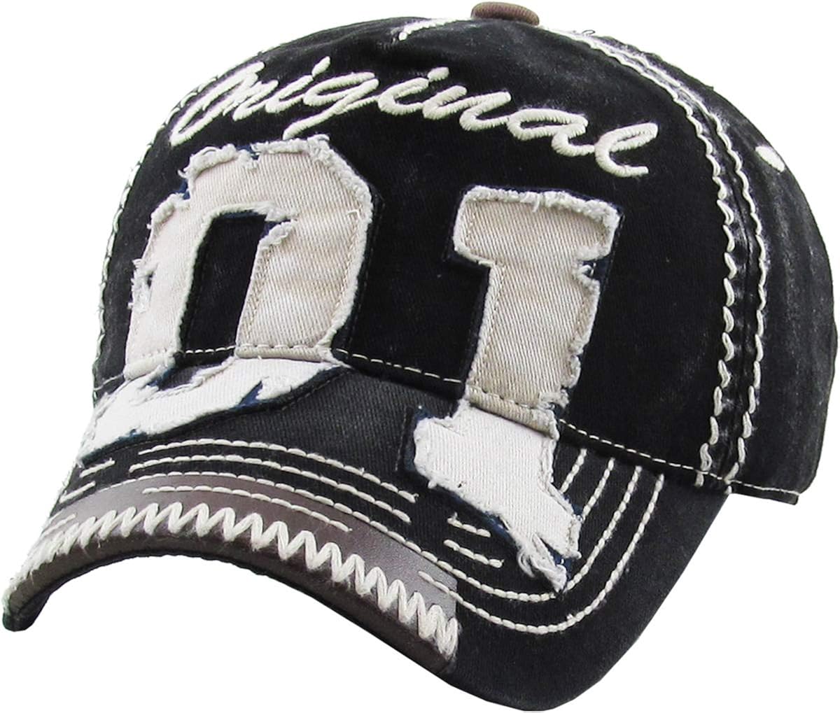 American Spirit Collection USA Distressed Vintage Baseball Cap Dad Hat Adjustable Unconstructed