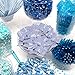 Blue Candy Buffet Kit: 25 to 50 Guests