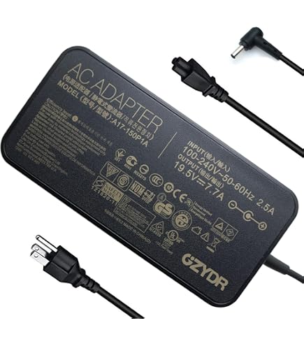 Alimentatore AC 20V 6A 120W Per ASUS, Connettore 4.5x3.0mm, Modello Compatibile ADP-120CD B A17-120P2A, Cavo Di Alimentazione Incluso - 2