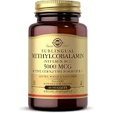 Solgar Methylcobalamin (Vitamin B12) 5000 mcg, 60 Nuggets - Cherry Flavor - Supports Energy Metabolism - Body-Ready, Active Form - Non-GMO, Vegan, Gluten Free - 60 Servings