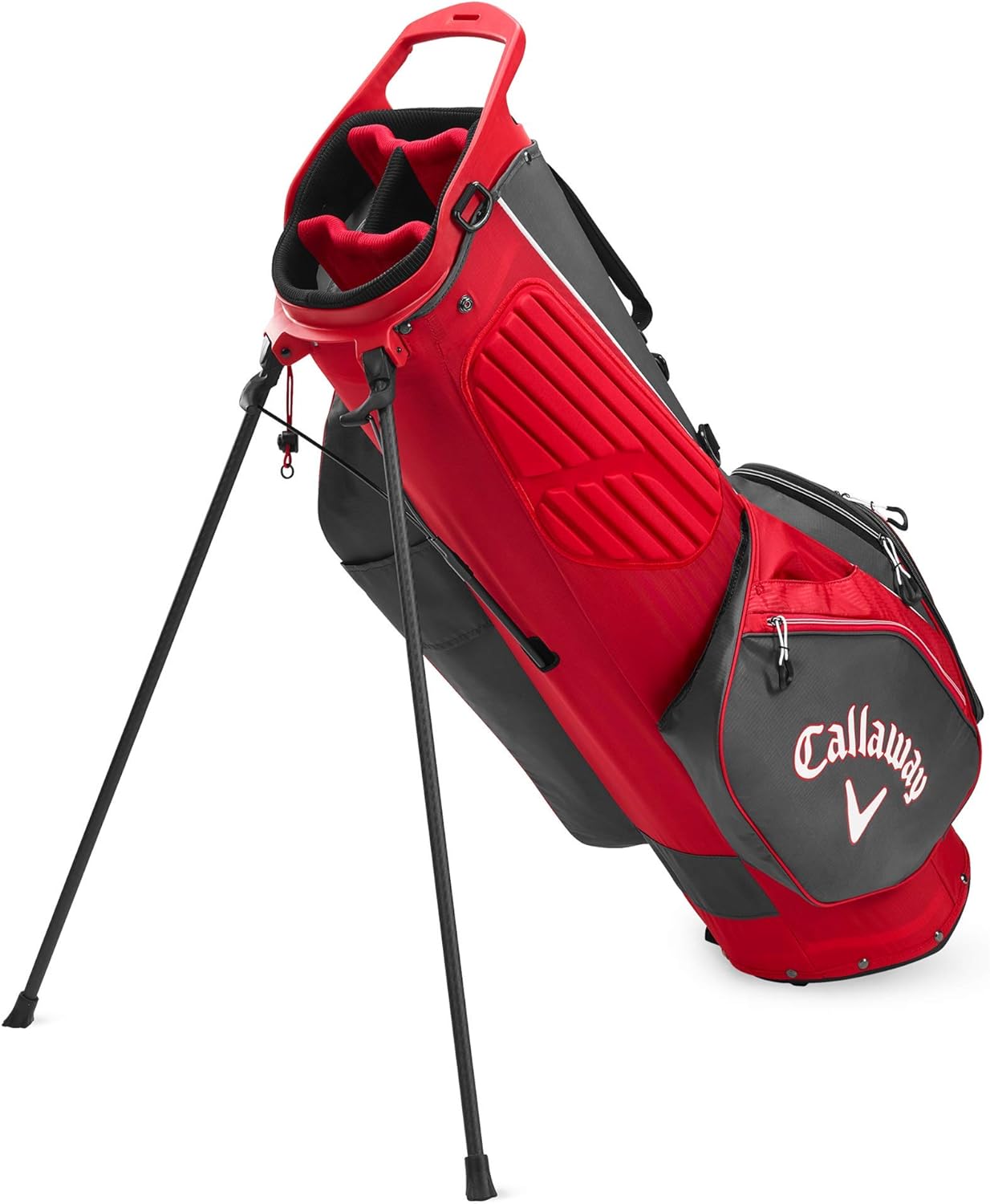 Callaway Golf 2020 Hyperlite Zero Lightweight Stand Bag (Black/Charcoal/White, Double Strap) : Sports & Outdoors
