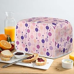 Coldinair Colorful Circle Pattern Two Slice Toaster