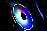 Cooler Master MasterFan MF140 Halo ARGB Dual Ring 140mm Fan view 3