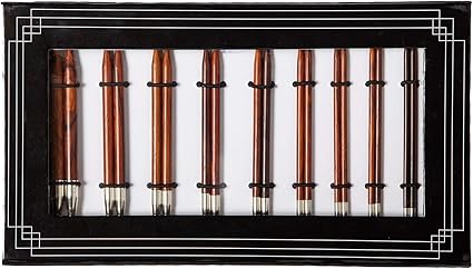 Amazon Com Knit Picks Cocobolo Wood Interchangeable Knitting Needles Set Us 4 11