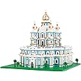 Geniteen Micro Mini Blocks Smolny Cathedral Model Building Blocks Set Architecture Model Mini Building Blocks Gifts for Adult