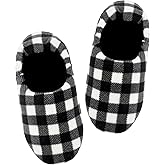 Panda Bros Slipper Socks for Women Grippers, Fuzzy Cozy Fleece Slipper Socks, Soft, Warm House Slippers
