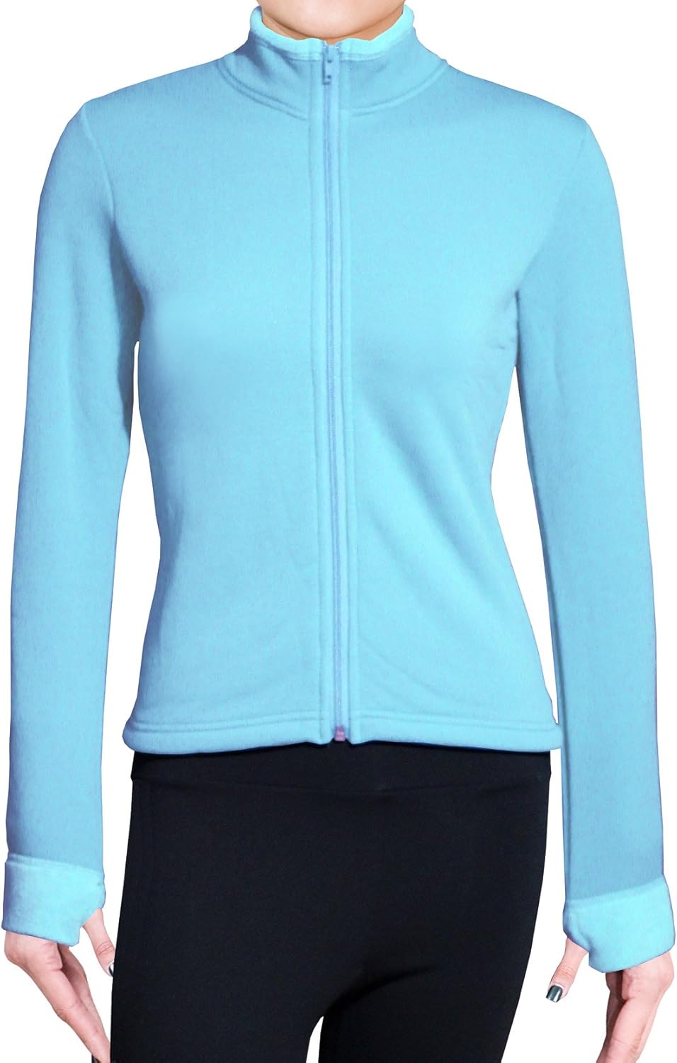 ny2 Sportswear Figure Skating Polar Fleece Fitted Jackets by Polartec J1010: Sports & Outdoors