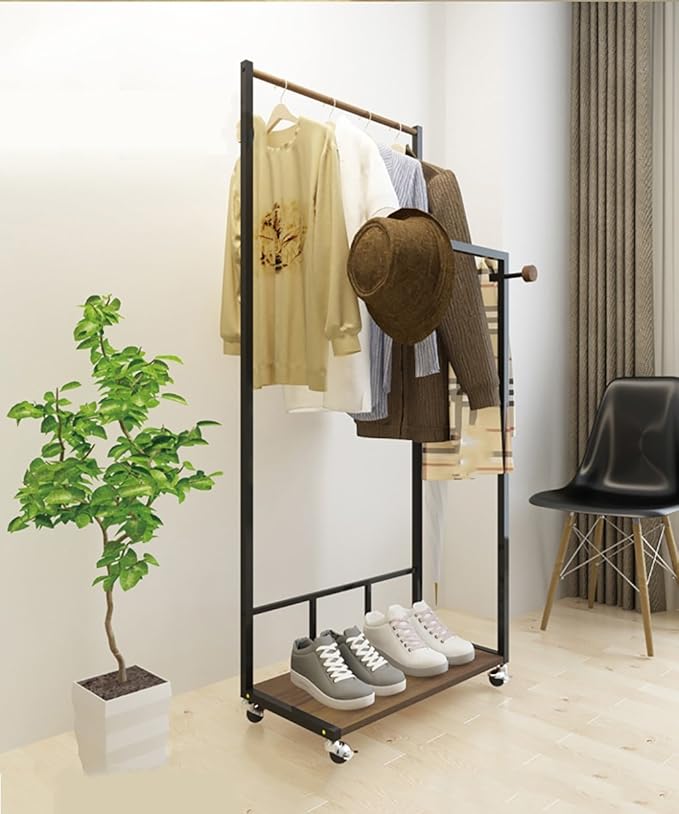 Perchero giratorio de madera | Percheros de pared, percheros de pie...