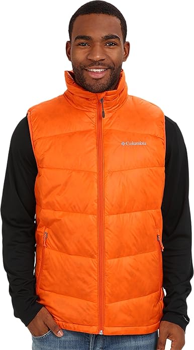 columbia orange vest