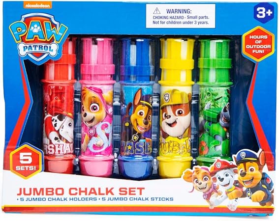 Amazon | Paw Patrol Jumbo Chalk Set 