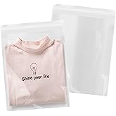 iMailer - 200 Count - 11" x 14" Self Sealing Cellophane Bags- Large Clear Cello Plastic Poly Bags for Prints, Photos, Documents, Clothing, T-Shirt