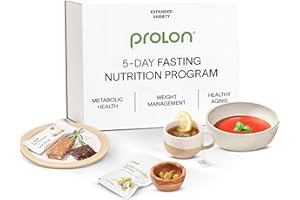 Prolon 5-Day Fasting Kit | Fast With Food | Supports Cellular Rejuvenation & Healthy Aging | Low-Calorie, Plant-Based Meals & Snacks | Developed to Not Break Your Fast (Expanded Variety)