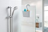 TATAY Shower Caddy Multifunctional Polypropylene 25x9x28 cm White view 6