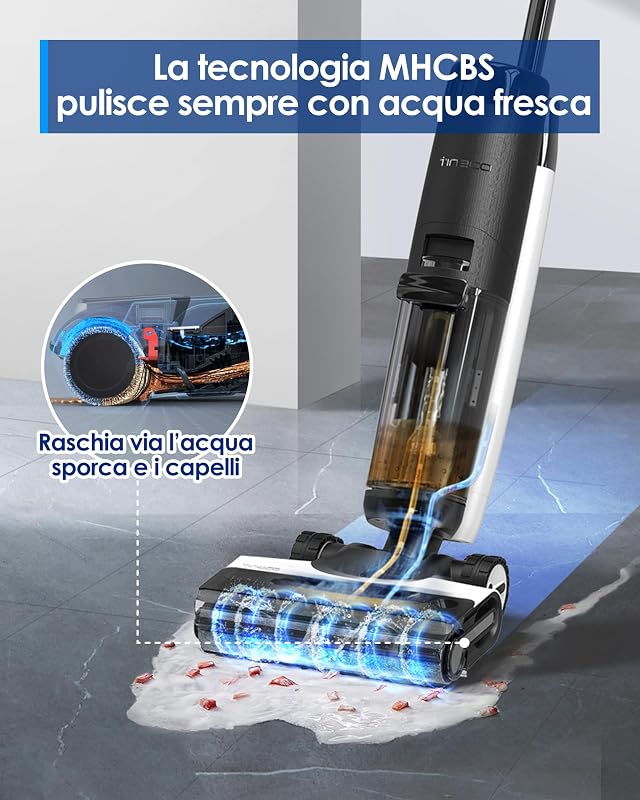 Floor ONES7 Pro(S7 Series) Lavapavimenti aspirapolvere senza fili