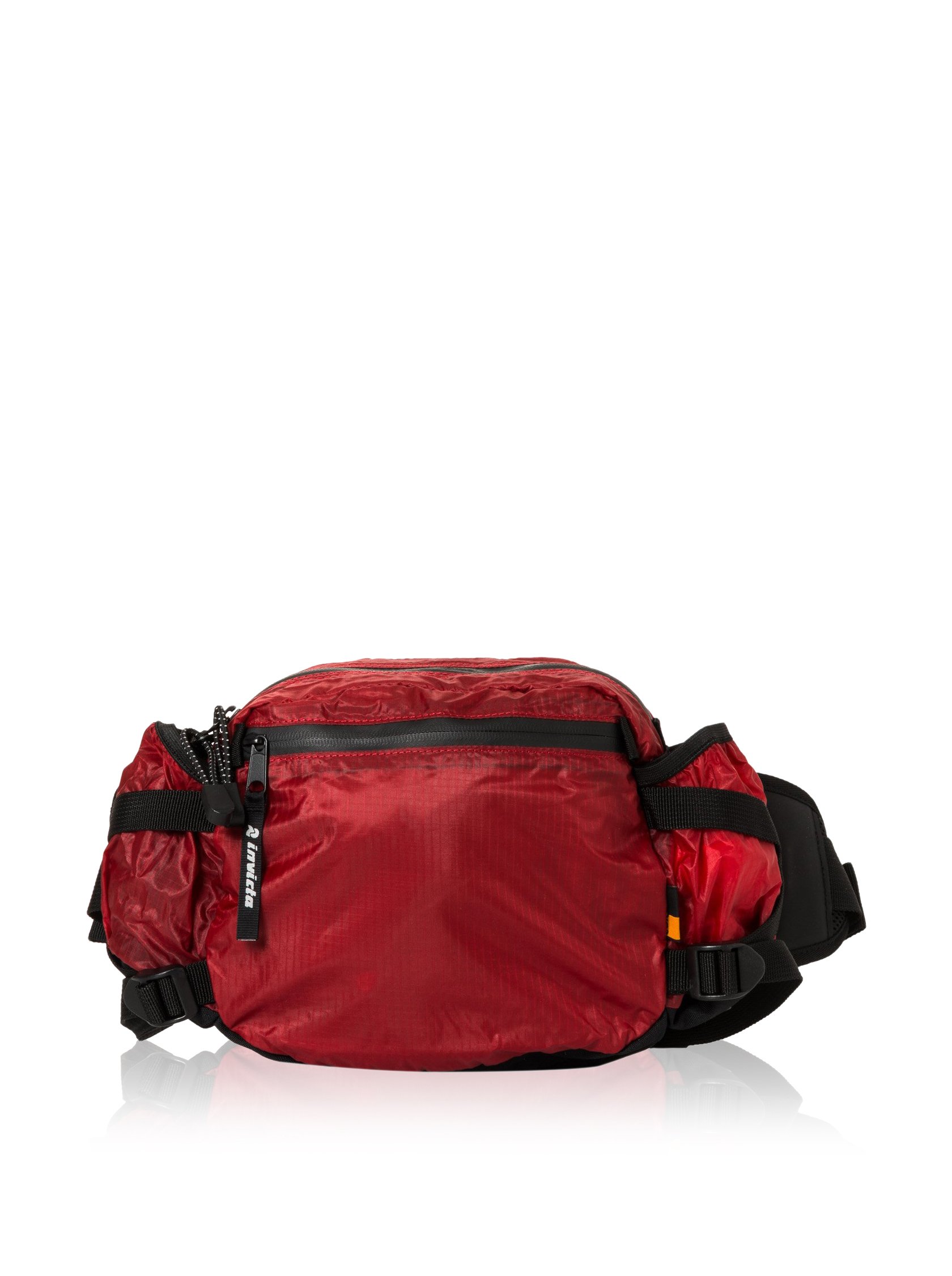 Invicta Waist Bag, Red - Sports, Outdoor and Leisure - Waterproof Fabric - Internal Keychain