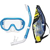 TUSA Sport Mini-Kleio Junior Mask and Snorkel Combo (w/Reusable Bag)