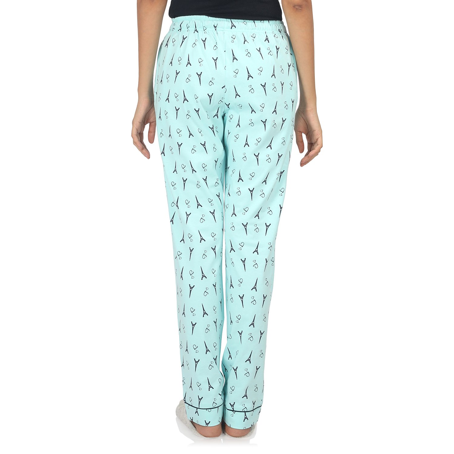 nite flite women's paris i love you cotton pyjamas