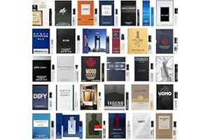 Tradeberry High End Random Selection Designer Fragrance Cologne Sampler Set for Men - (Pack of 8 Sample Vials)