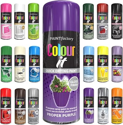 Classic Signature Purple All Purpose Aerosol Spray 400ml Quick Drying