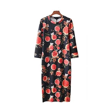 dark green casual dress