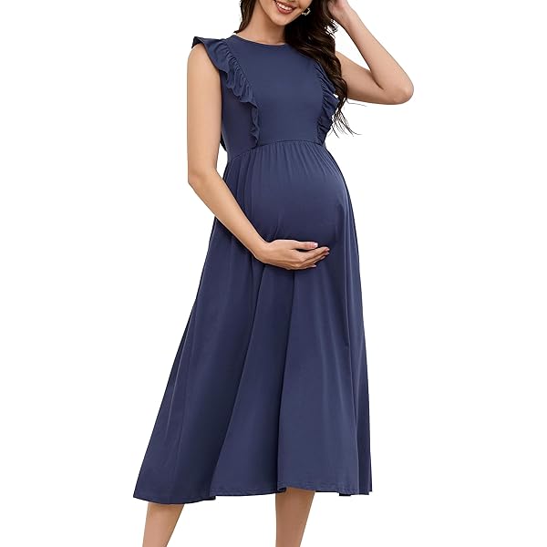 slim fit dress slacks Full Body Maternity & Nursing Sweater Dress Xs/S / Copper main image 0